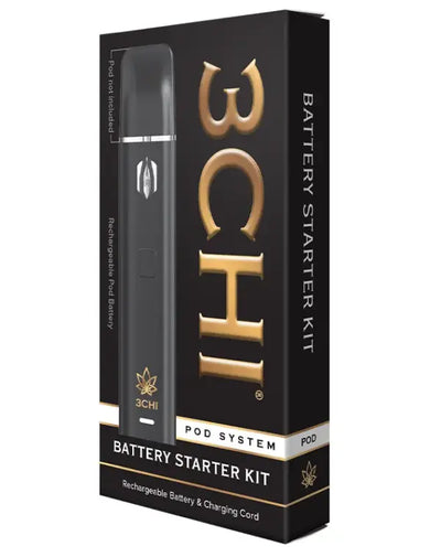 3 Chi THC Vape Pod Battery Starter Kit