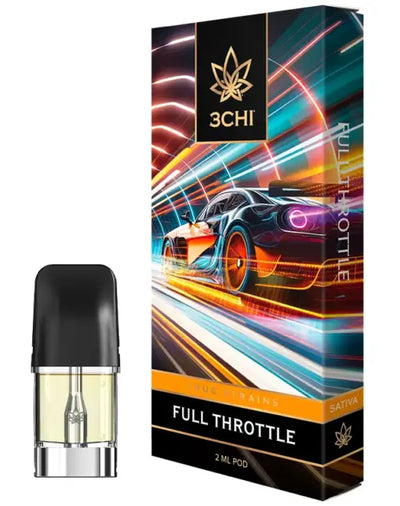 3 Chi Full Throttle – True Strains Vape Pod