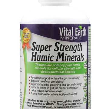 Vital Earth Super Strength Humic Minerals Liquid, 32 oz.