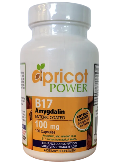 Apricot Power [Enteric Coated] 100mg B17 Capsules