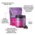 CBD-FX CBD Dog Treats: Calming Chews 600mg