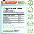 5-in-1 Organic Ceylon Cinnamon Capsules, Blood Sugar Support
