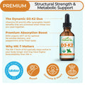Organic Vitamin D3 Liquid Drops with K2