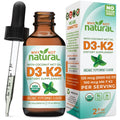 Organic Vitamin D3 Liquid Drops with K2