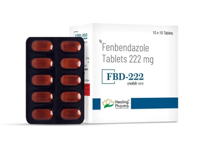 FBD-222 Fenbendazole Tablets 222MG from Healing Pharma