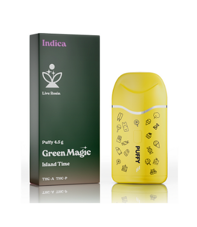 PUFFY 'GREEN MAGIC' (4.5g) THC-A/THC-P DISPOSABLE