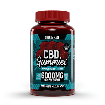 HEMP BOMBS *MAX POTENCY*  6000mg CBD+CBN+MELATONIN Edibles