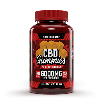 HEMP BOMBS *MAX POTENCY* 6000mg CBD (60ct) GUMMIES