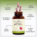Herbal Roots Organic Beet Root Capsules