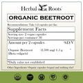 Herbal Roots Organic Beet Root Capsules