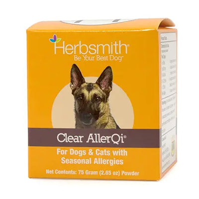 Herbsmith Clear Allerqi - Seasonal Allergy Support For Dogs & Cats 75MG Powder