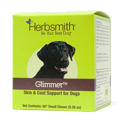 Herbsmith Glimmer - Natural Source of Omega 3 & 6 For Dogs 60 Count