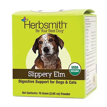 Herbsmith Slippery Elm - Digestive Support For Dogs and Cats