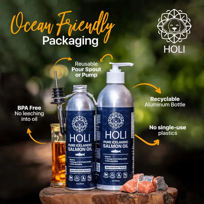 Icelandic Salmon Oil For Dogs and Cats - Omega Fish Oil