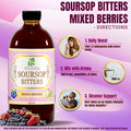 Soursop Bitters Mixed Berries 16oz | Immune & Gut Support