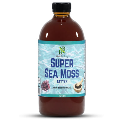 Super Sea Moss Bitter - 16oz | Eco-Conscious Herbal Tonic