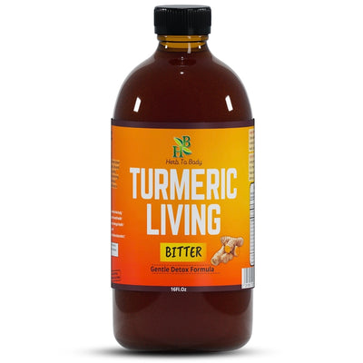 Turmeric Living Bitter Oral Supplement 16oz