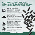 Wild Coal Activated Charcoal Capsules, 60 Servings