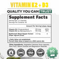 Wild Vitamin K2 & Vitamin D3 & Black Pepper Extract