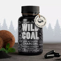 Wild Coal Activated Charcoal Capsules, 60 Servings