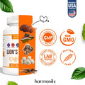 HARMONIFY Lion’s Mane Mushroom Complex 20 Different Mushrooms