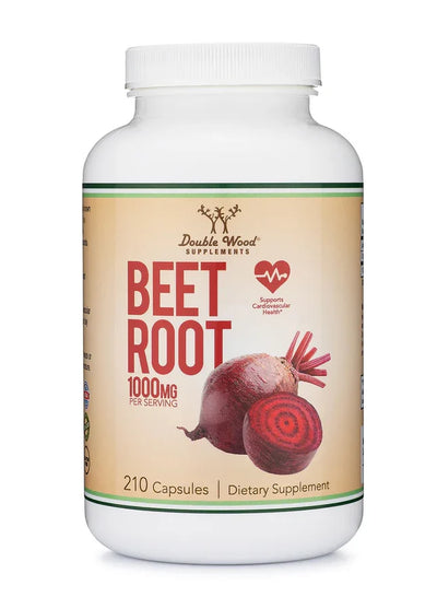 Double Wood Supplements Beet Root Capsules - 210 Capsules