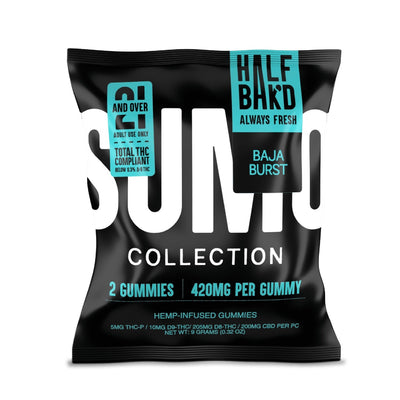 Half Bak'd Sumo and Sumo Sour'd Gummies 2 Pk.