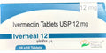 Iverheal 12 Ivermectin Tablets 12MG
