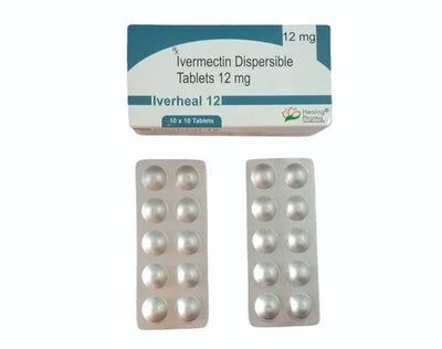 Iverheal 12 Ivermectin Tablets 12MG