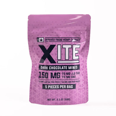 Xite D9 Dark Chocolate Minis 5 Count