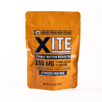 Xite Delta-9 Peanut Butter Nugget 5 Count