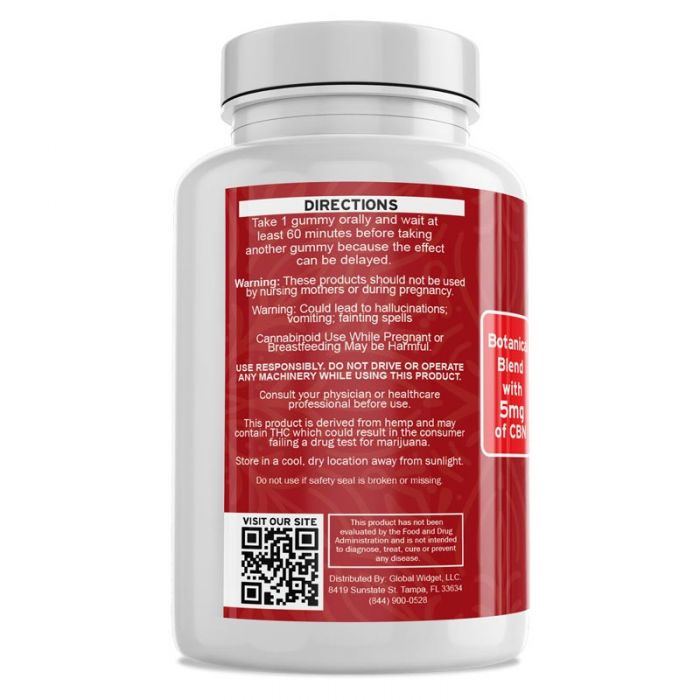 Mystic Labs 30ct Delta 9 Cherry Sleep Gummies