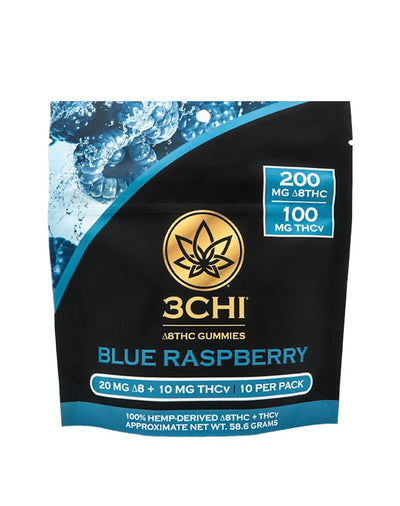 3 CHI Delta 8 + THCv Gummies