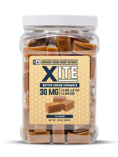Xite Delta-9 Butter Cream Caramels